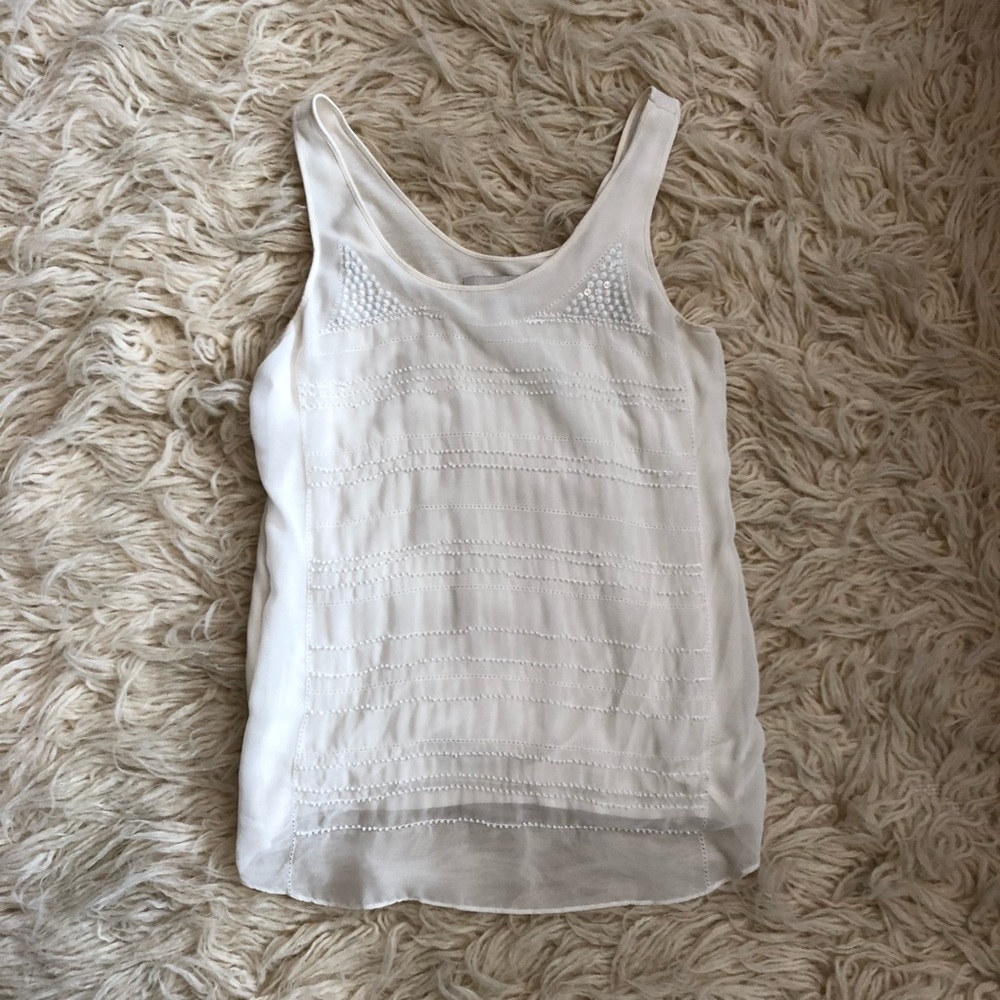 Ann a Taylor Loft beaded tank